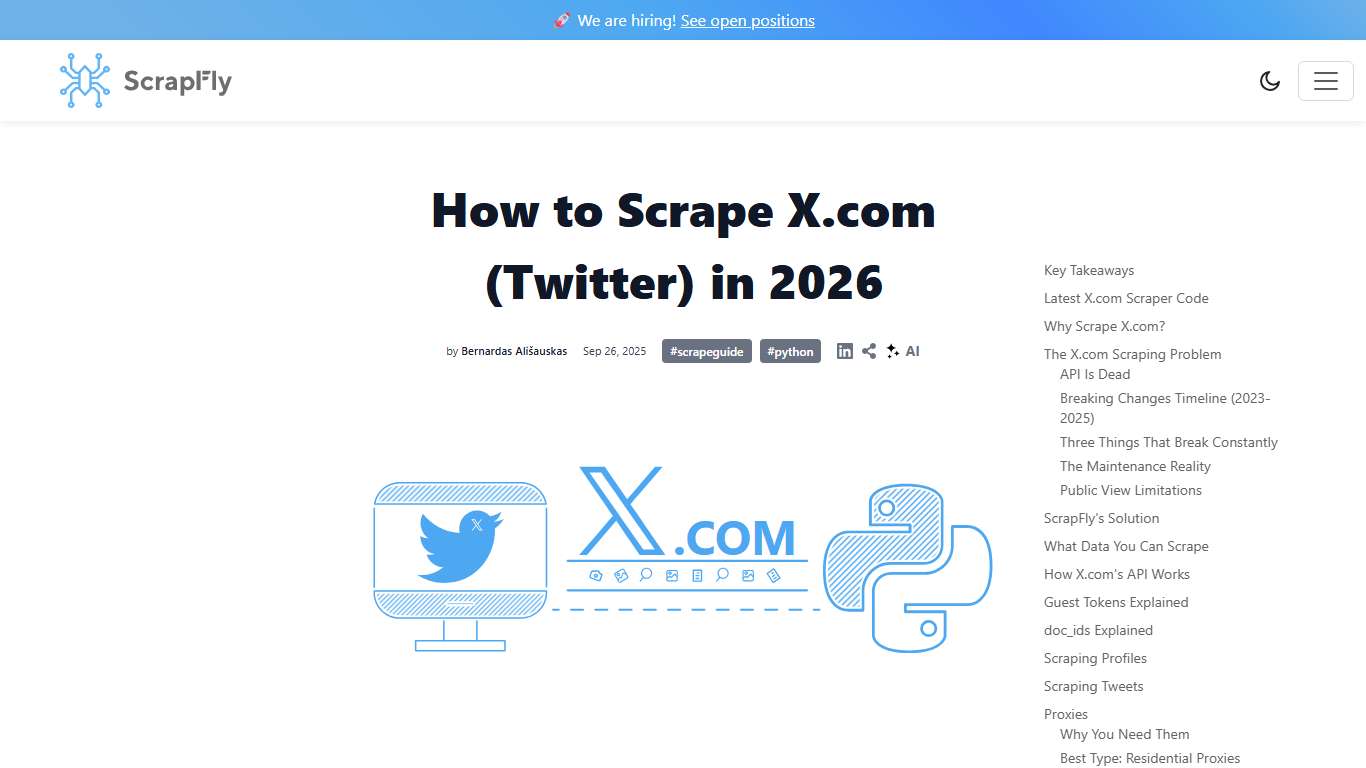 How to Scrape X.com (Twitter) in 2026